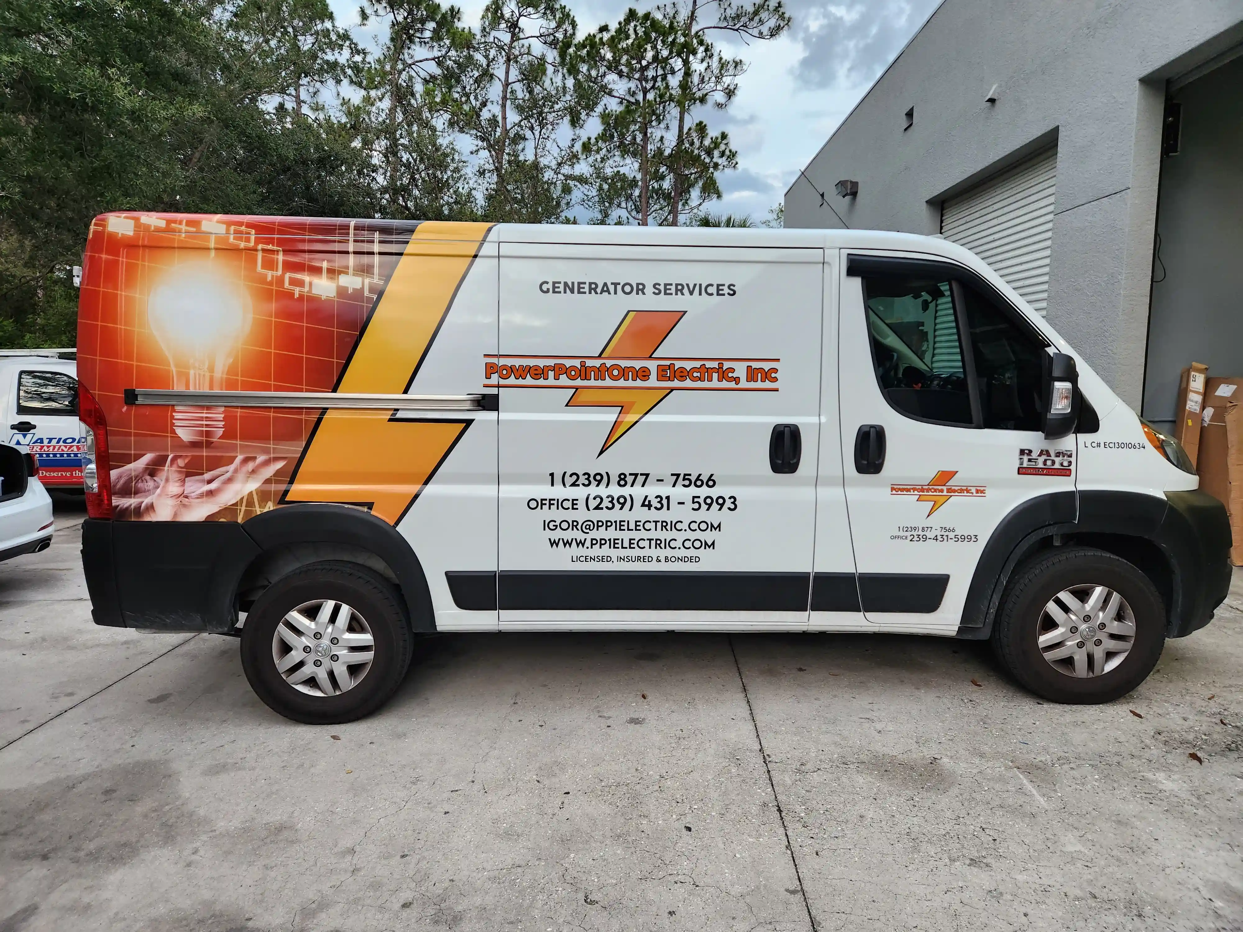 Fleet vehicle wrap