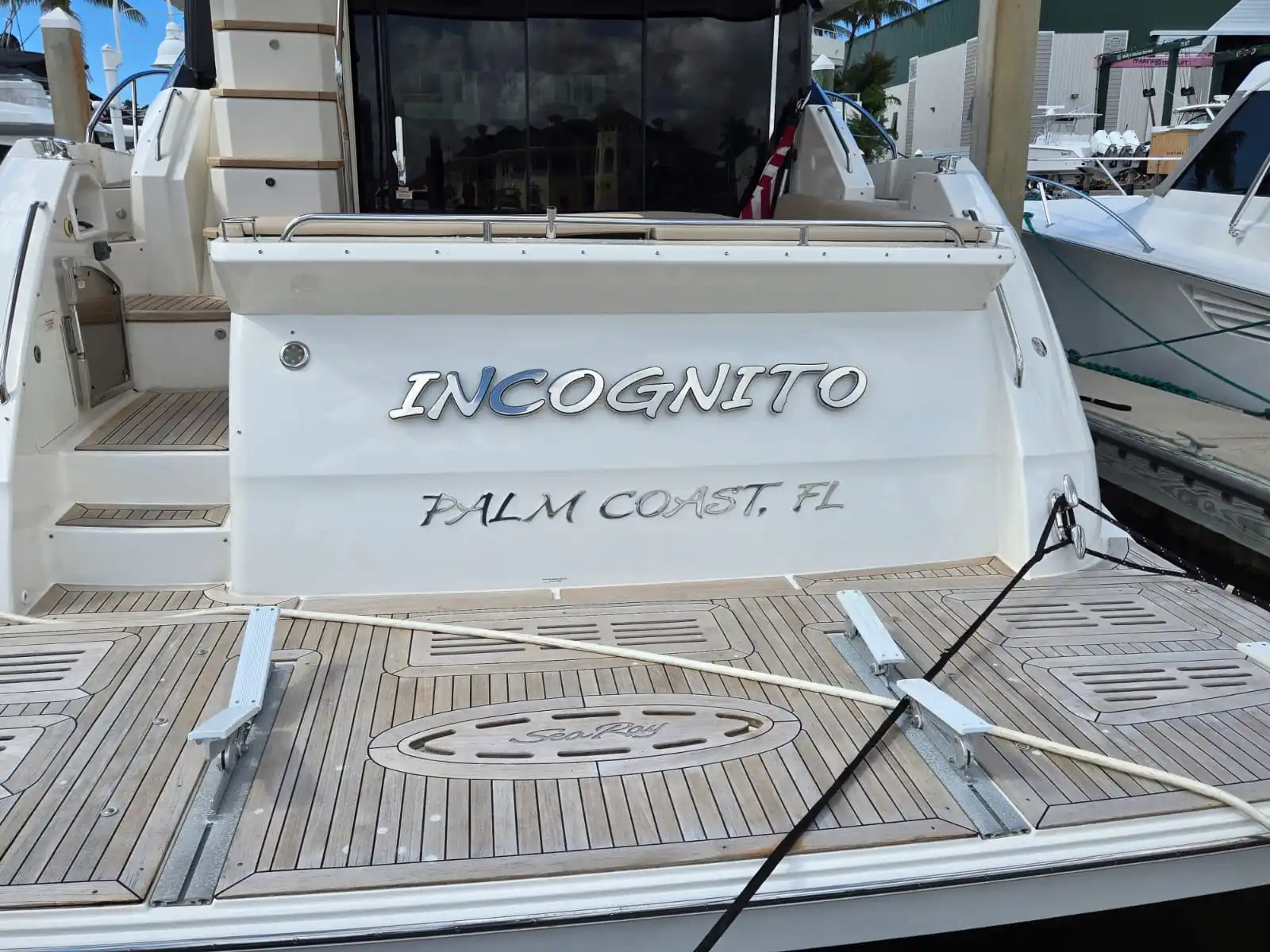 Boat signage